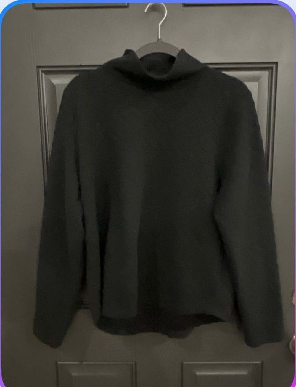 J.Crew Black Turtleneck Sweater/sweatshirt Size L
